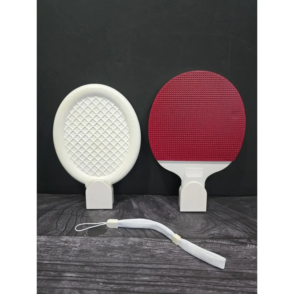 Hyperkin Wii 10-in-1 Sports Pack Foam Attachments - Wheel Tennis Golf Bat - Used